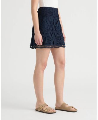 Women's Mini Lace Skirt