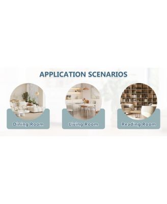 Minimalist PU Leather Accent Chair with Sturdy Metal Legs