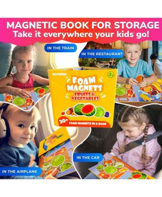 Travel Magnetic Puzzles – 20+Pcs Fun Travel Game Toy for Kids Ages 3-5