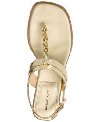 MICHAEL Women's Marcia Thong Buckle Sandals