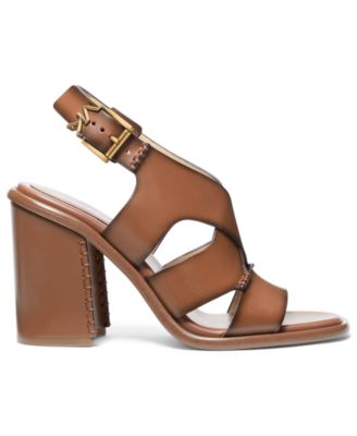 Women's Raven Buckle Block Heel Sandals