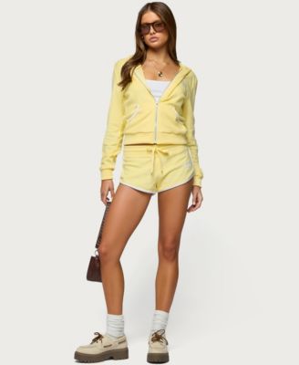 Women's Madilyn Terry Cloth Zip Up Hoodie