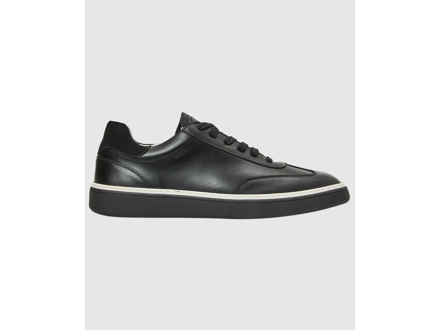 Мужские кроссовки Aquatalia Milano Lace-Up, цвет: Чёрный — фото 2