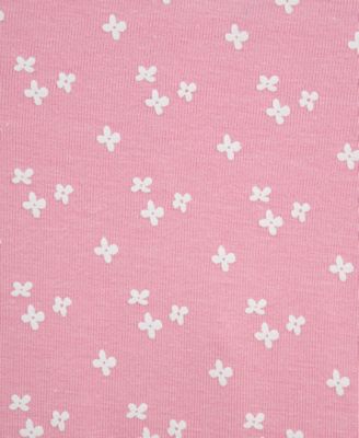 Baby Girls' Printed Footies, 2-Pack