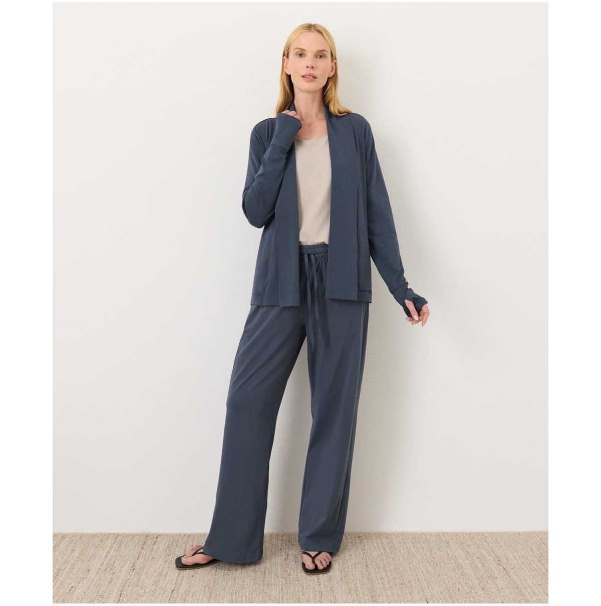 Pact Women's Luxe Signature Swing Cardigan Made with Organic Cotton