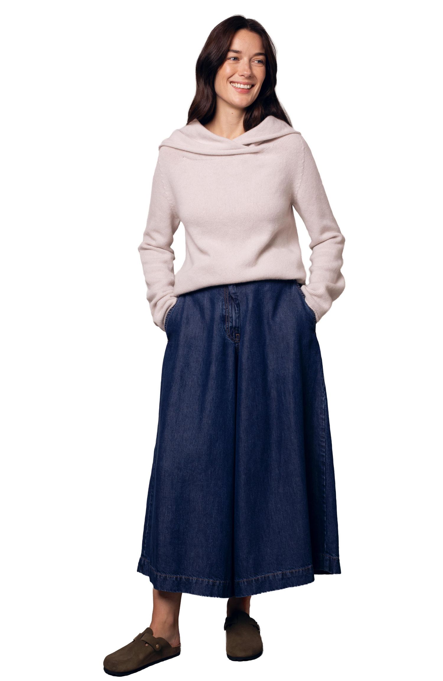 Women's Collared Slouch Jumper