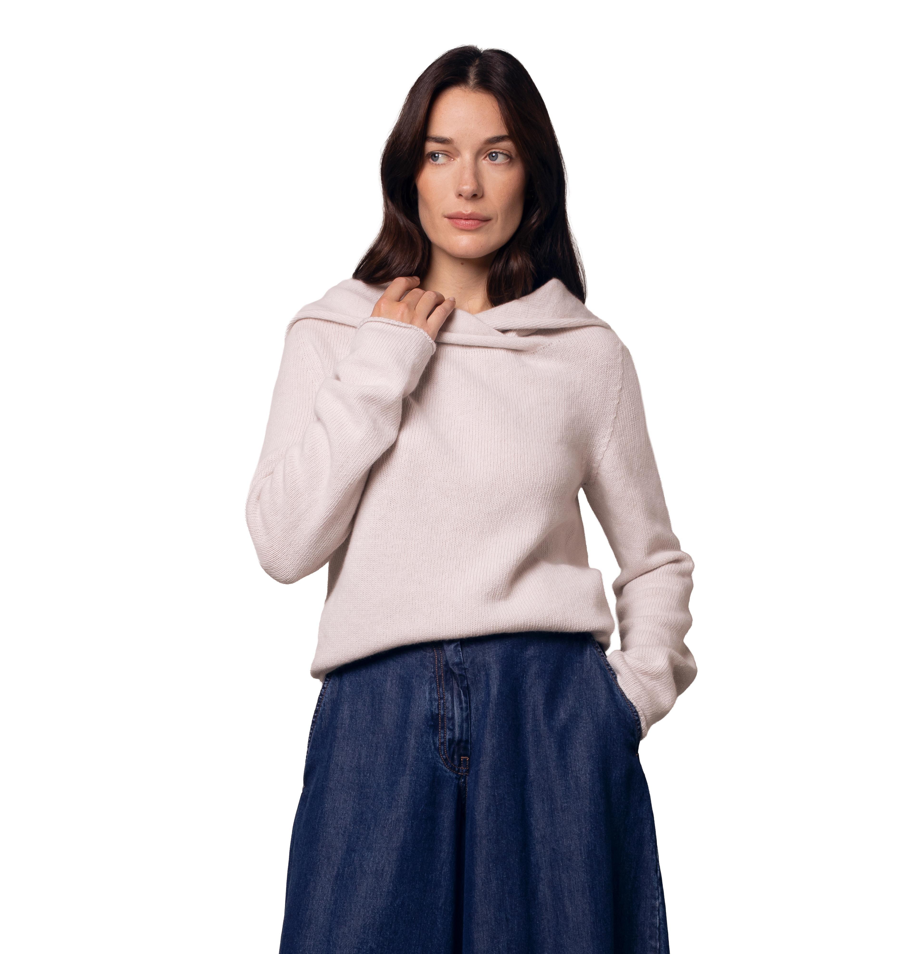 Celtic & Co. Women's and Collared Slouch Jumper