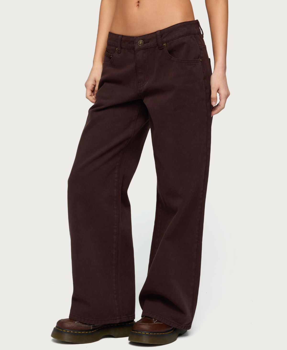 Edikted Women's Roman Low Rise Slouchy Jeans