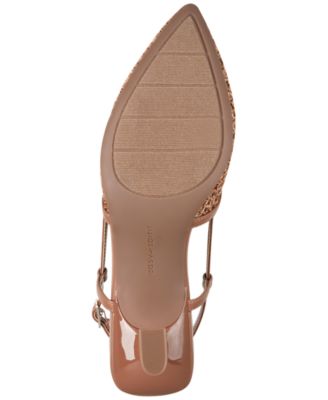 Women's Hetty eFlex Woven Slingback Kitten Heel Pumps