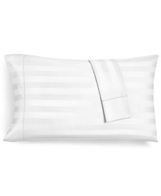 1.5" Stripe 550 Thread Count 100% Cotton Pillowcase Pair, Standard
