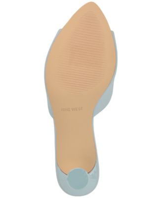 Women's Dabby Slip-On Tapered Kitten Heel Dress Sandals