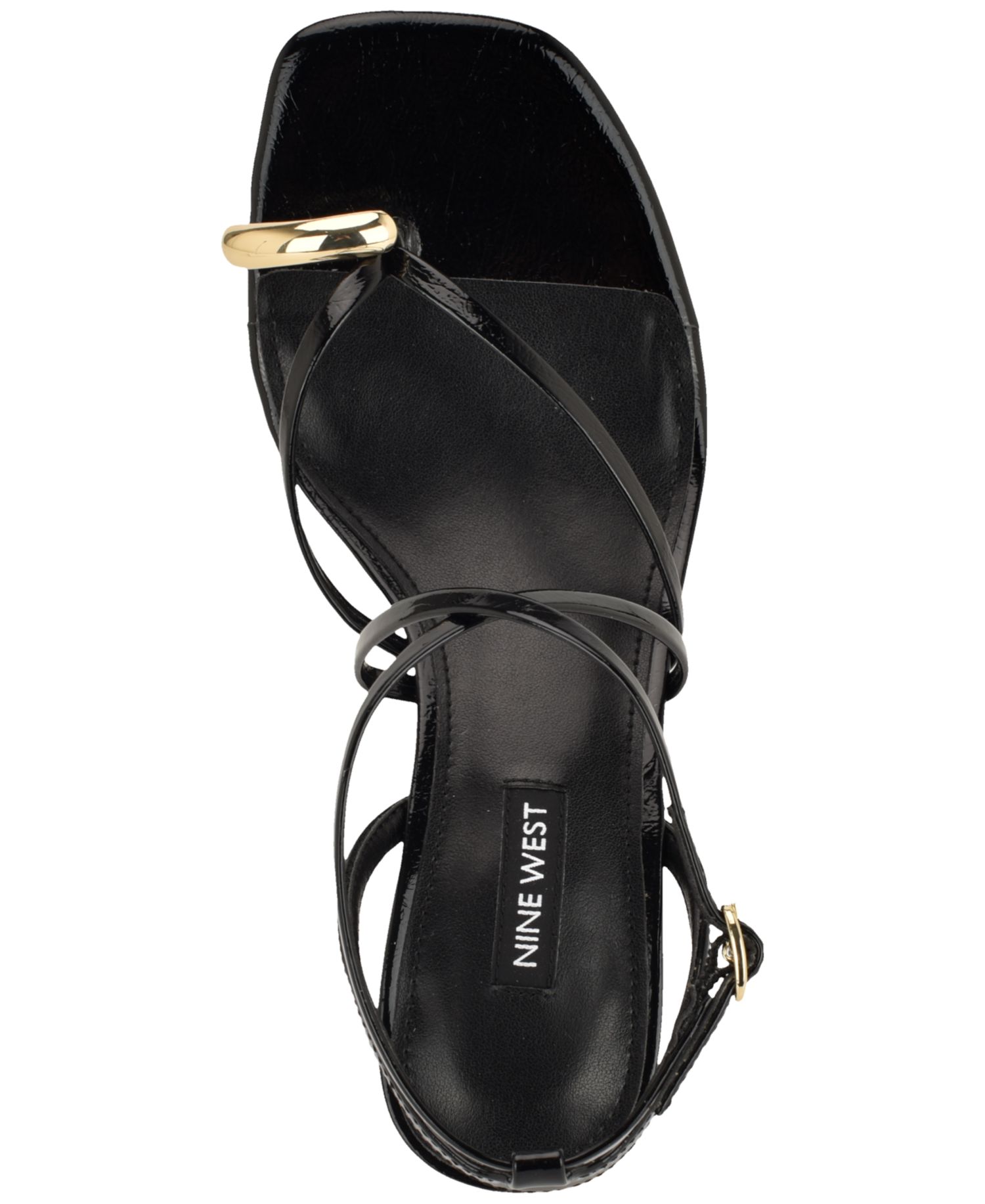 Women's Mays Strappy Toe Loop Kitten Heel Dress Sandals