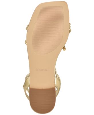 Women's Niraa Strappy Ornamented Flat Tie-Up Sandals