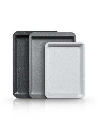 3-Piece Ceramic Nonstick Cookie Sheet Set