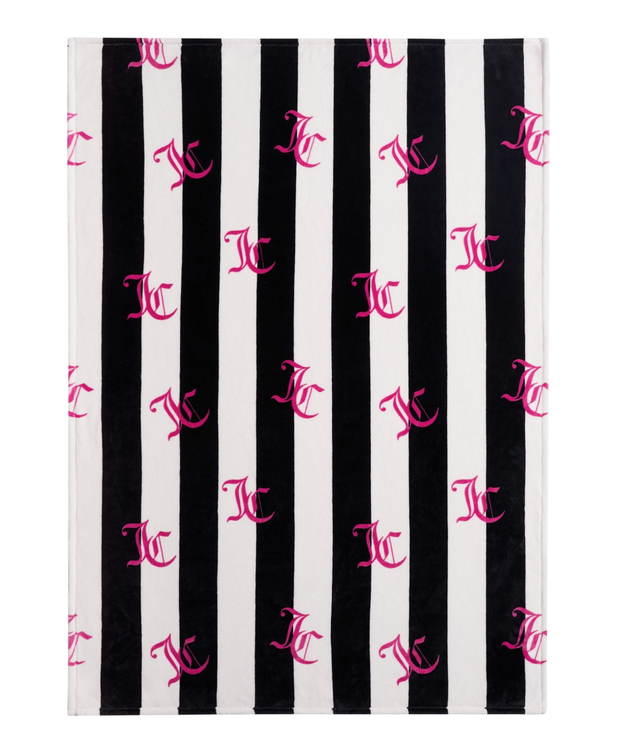Juicy Couture Cabana Plush Striped Throw, Twin/Twin Xl