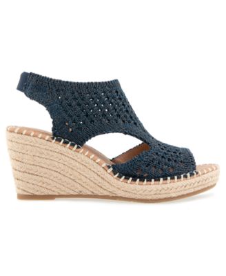 Women's Cody Knit Round Toe Wedge Sandals
