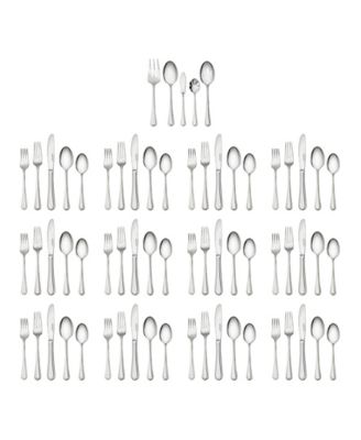 Alcea 18/10 Stainless Steel 65 Pc. Flatware Set, Service for 12
