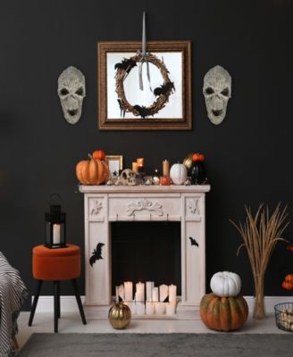 15" Halloween Driftwood Ghost Face