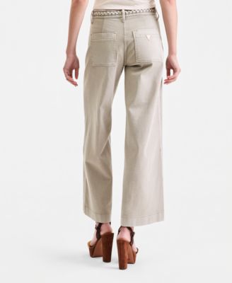 Women's Zoya Braided Crop-Leg Pants