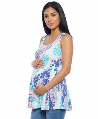 Women's and Plus Size Matenity Tunic Tank Top
