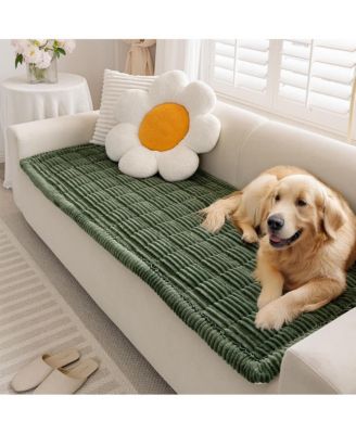 Soft Flannel Breathable Sofa Seat Pad