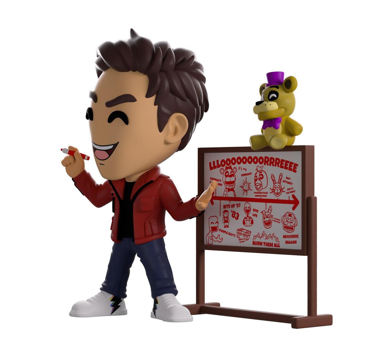 Детская фигурка Youtooz Game Theory MatPat 4.7" Action Figure, Ages 14+ — фото 4