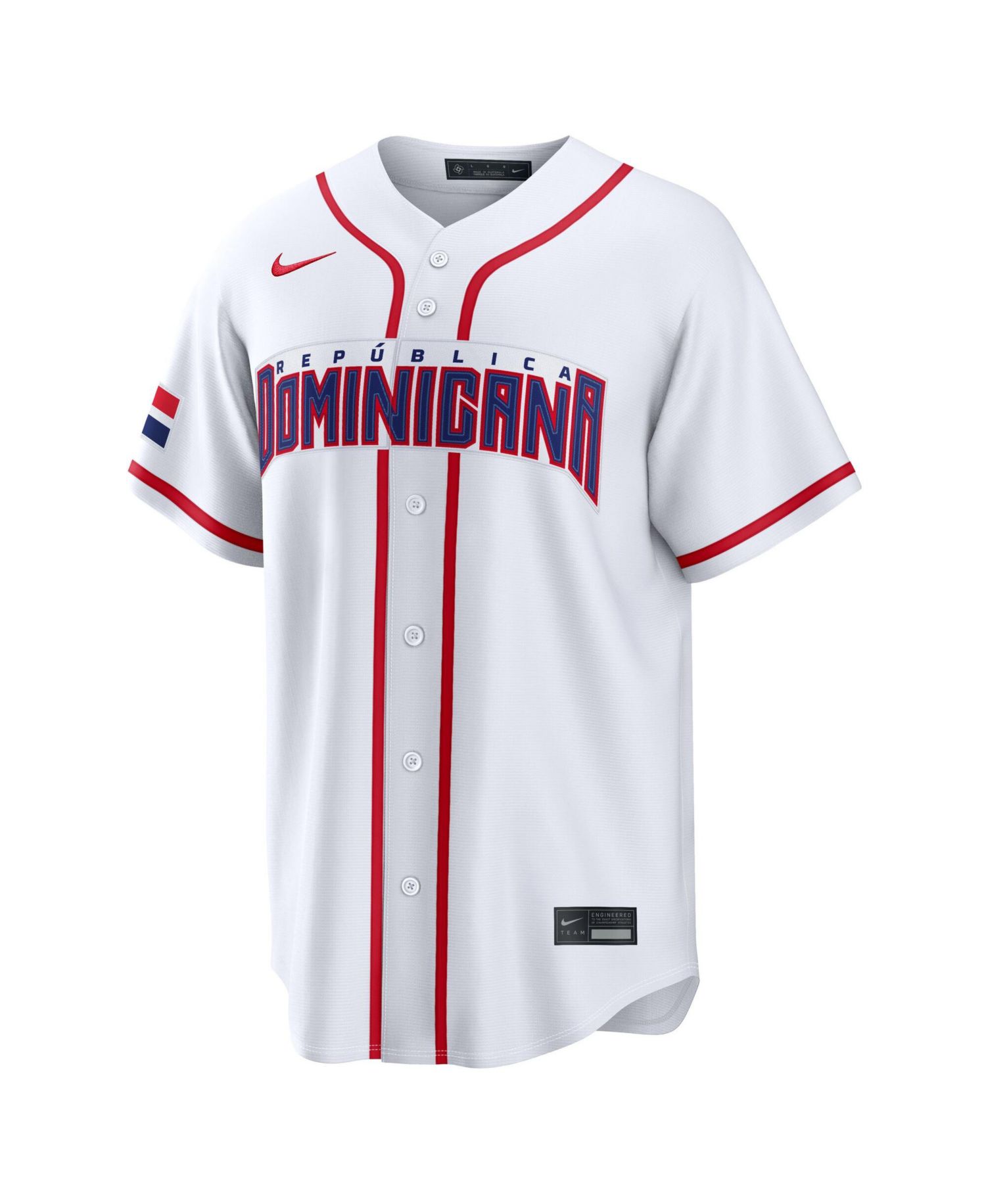 Men's Fernando Tatis Jr. White Dominican Republic Baseball 2026 World Baseball Classic Stadium Jersey
