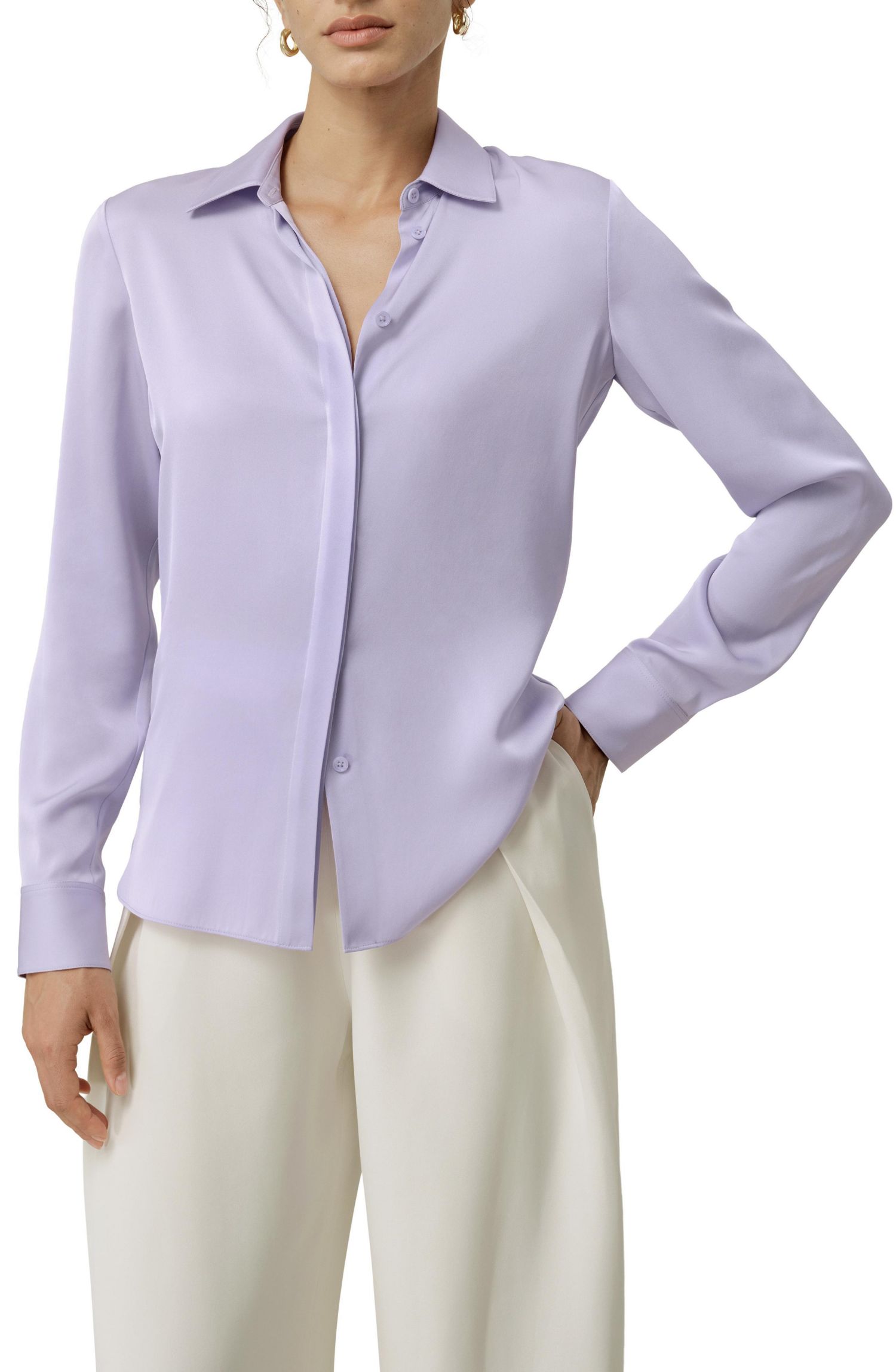 Women's Stretch Double Georgette Shirt
