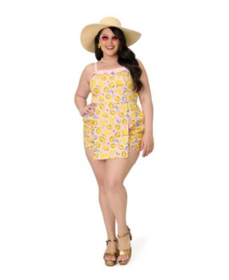 Plus Size Skirted Dolly Romper