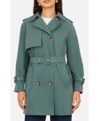 Women's Belted Trench Coat