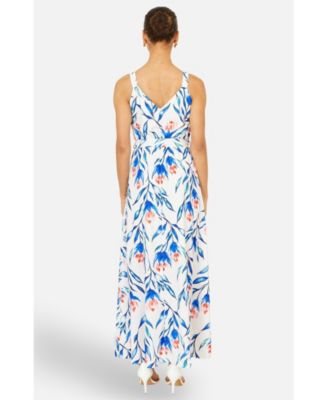 Women's Floral Print Maxi Sun Dress