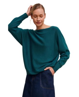 Women's Fine Knit Merino Dolman Sweater