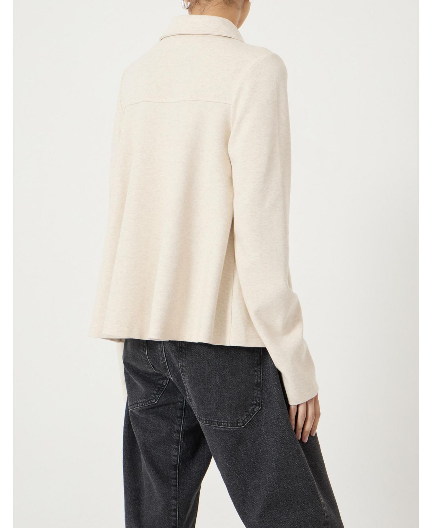 Women's Button A-Line Polo Top