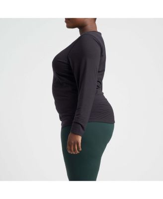 Plus Size Mia Long Sleeve Movement Tee
