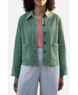 Women's Canvas Patch Pocket Jacket