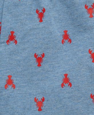 Baby Boys' Striped Short-Sleeve Bodysuit and Shorts, 2-Piece Set