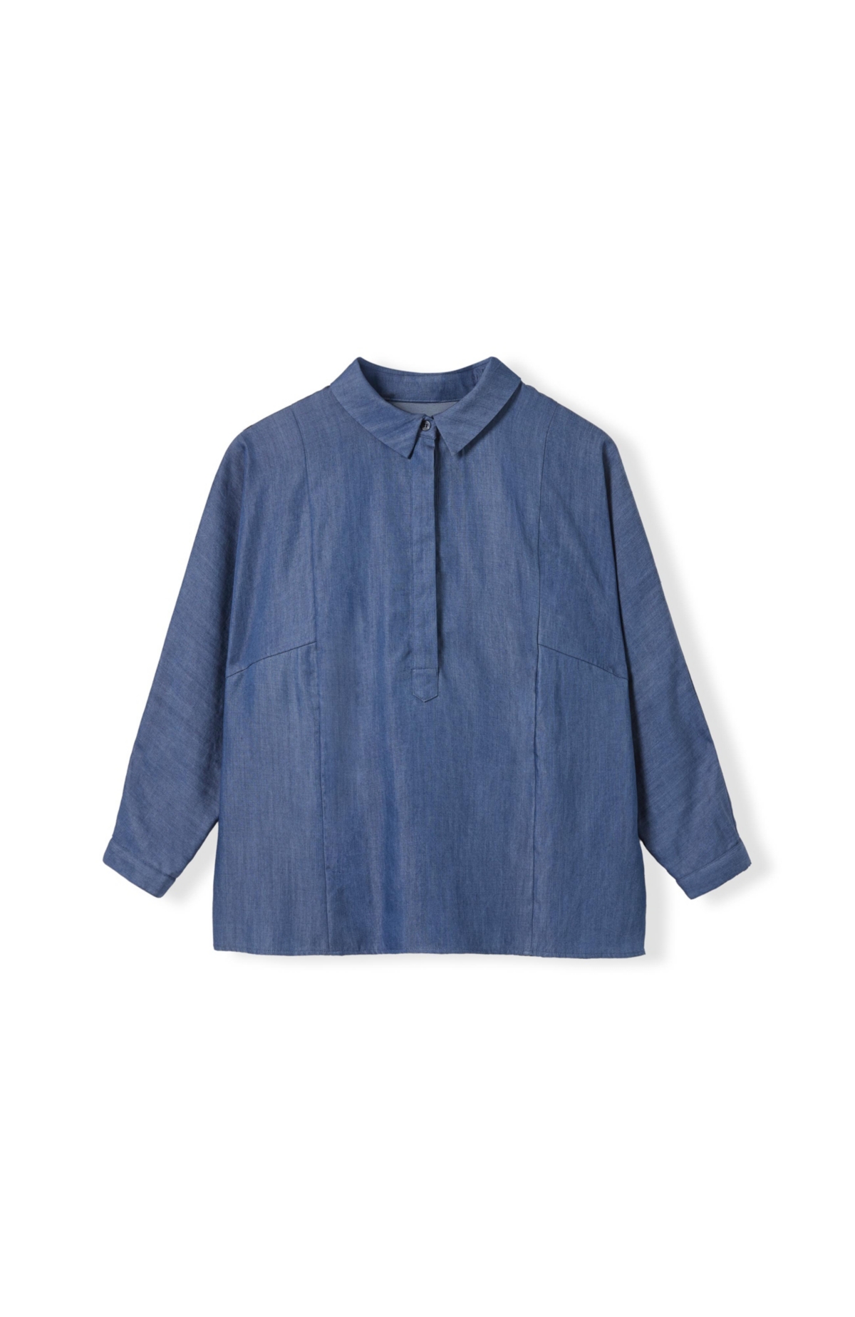 Celtic & Co. Women's Drapey Pop Over Blouse