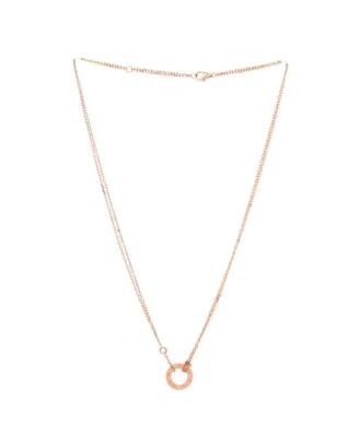 2 Diamonds Love Pendant Necklace