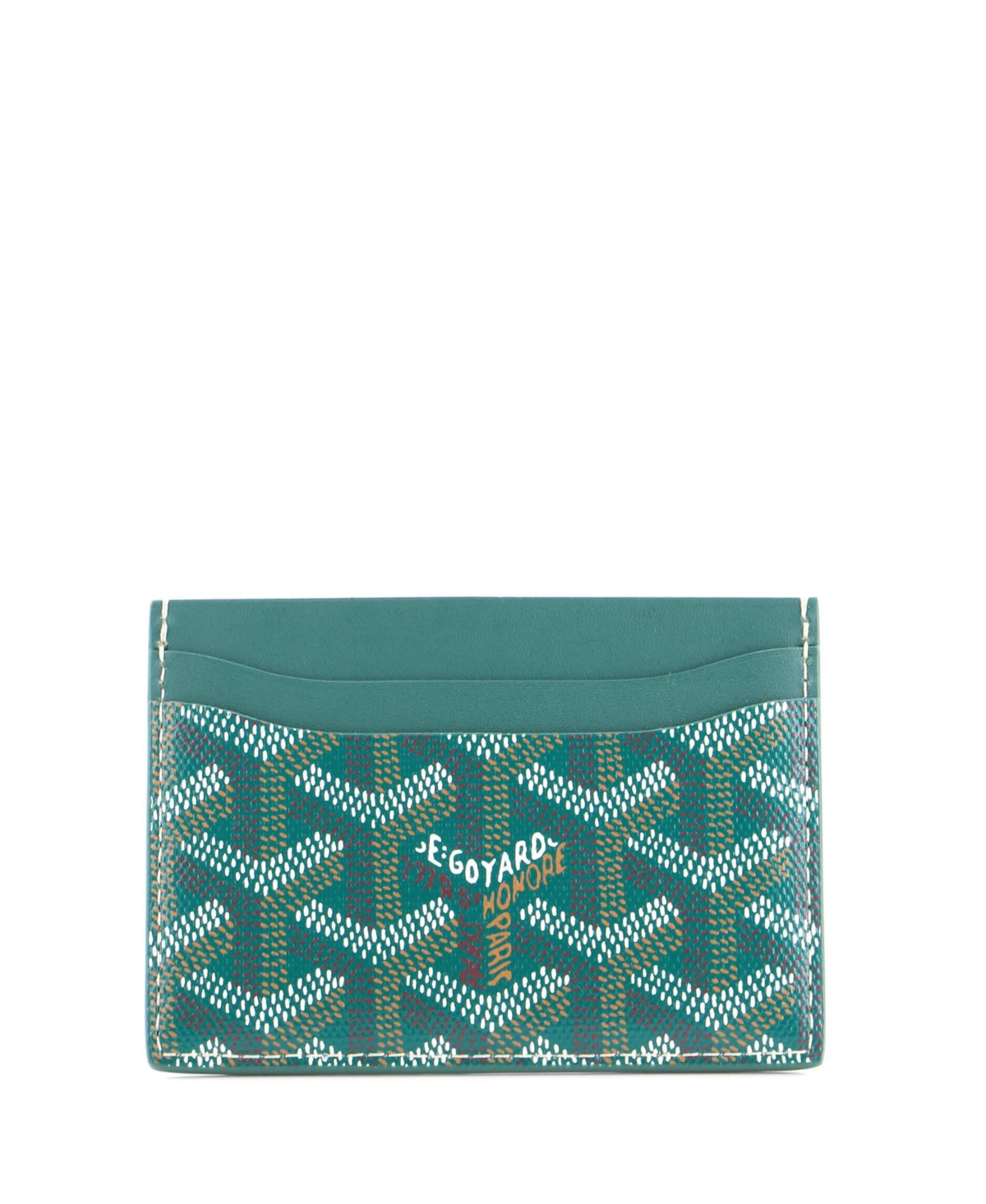 Pre-Owned Goyard Saint Sulpice Card Holder Coated Canvas