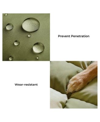 Standard Large Chessboard Lounge Dog Car Seat Bed,