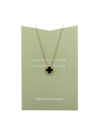 Vintage Alhambra Pendant Necklace