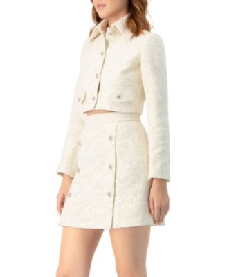 Women's Short Sequin Jacket