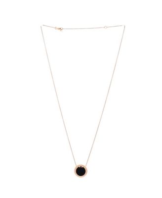 T Circle Pendant Necklace