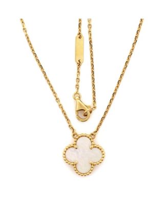 Vintage Alhambra Pendant Necklace