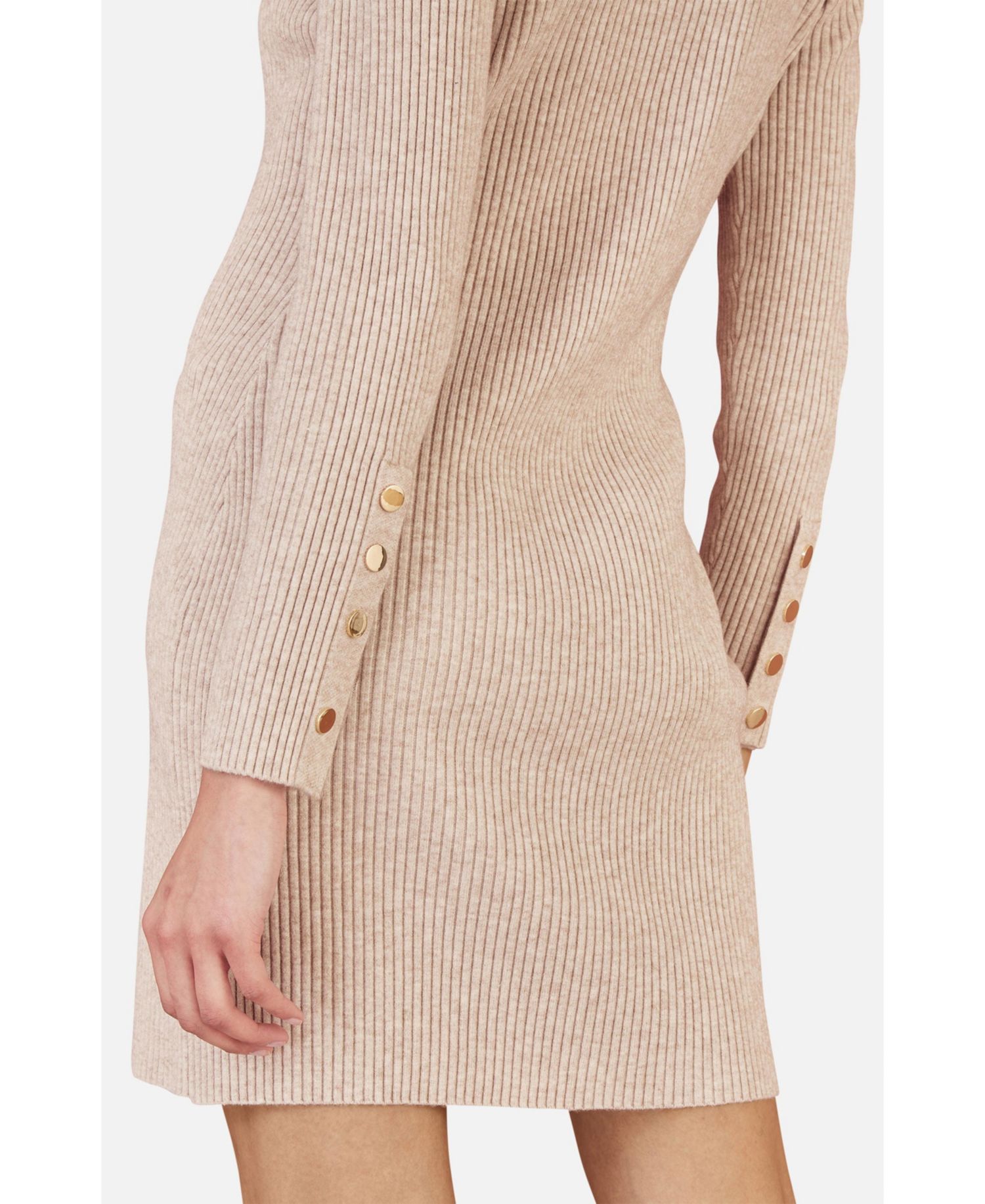 Women's Rib Knit Tunic Dress