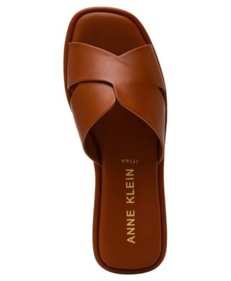 Women's Khloe Crossband Slide Flat Sandals