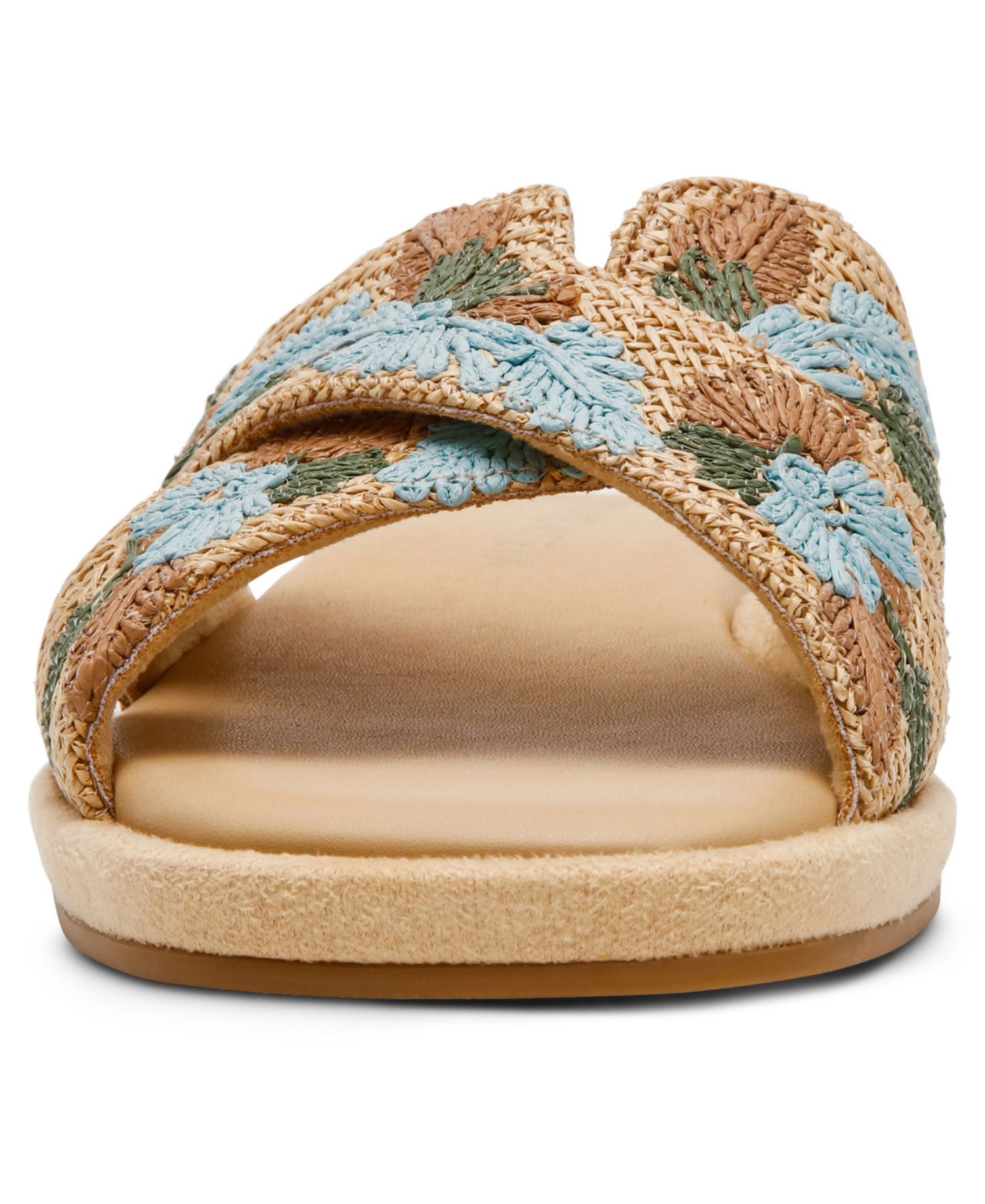 Women's Khloe Crossband Slide Flat Sandals