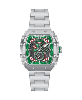 49219 Invicta Racing Quartz VD86 Plastic, Skeleton, Metal Dial Watch