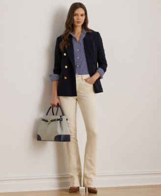 Petite Striped Long-Sleeve Shirt