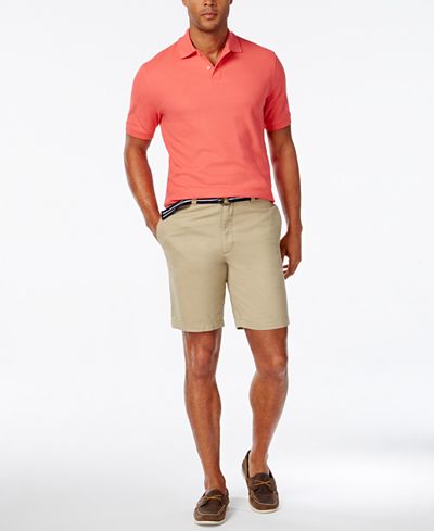 Club Room Men's Estate Performance Polo and Flat-Front Shorts, Only at Macy's